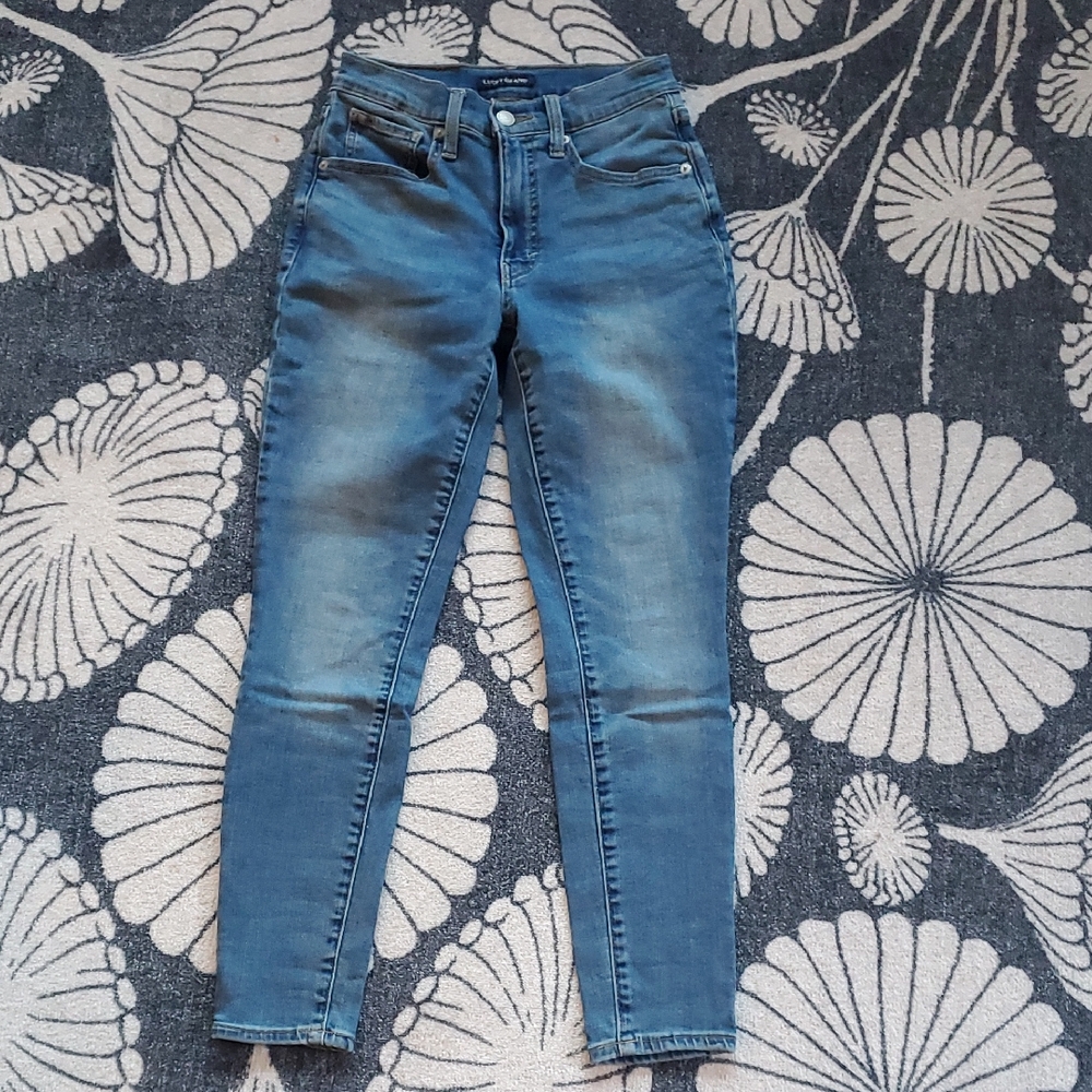 Lucky Brand High Rise Bridgette Skinny Jeans